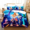 3D Cartoon Crash Bandicoot Bedding Set Queen King Size Duvet Cover Set juego de cama Home 12 - Crash Bandicoot Shop