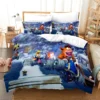 3D Cartoon Crash Bandicoot Bedding Set Queen King Size Duvet Cover Set juego de cama Home 3 - Crash Bandicoot Shop