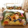 3D Cartoon Crash Bandicoot Bedding Set Queen King Size Duvet Cover Set juego de cama Home 6 - Crash Bandicoot Shop