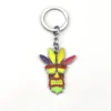 Anime Crash Bandicoot Game Keyring Key Chains Cartoon Animal Metal Keychain Car Bag Key Ring Holder 2 - Crash Bandicoot Shop