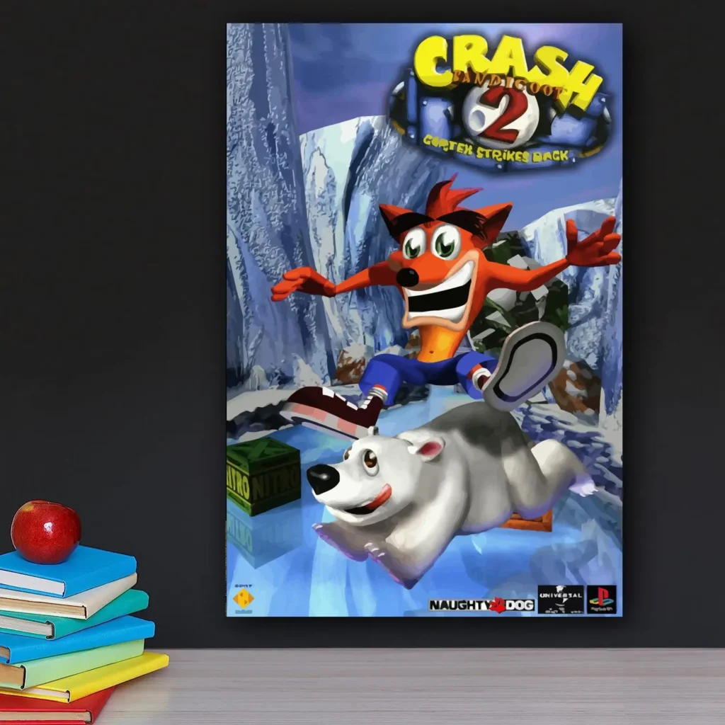 Crash Bandicoot Poster Canvas Decorative Art and Wall Art Picture Print Modern Family bedroom Decor Posters 2 - Crash Bandicoot Shop