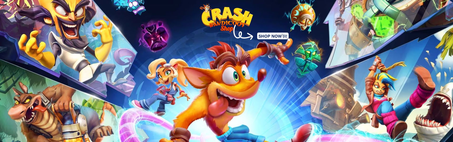 Crash Bandicoot Shop Banner 1