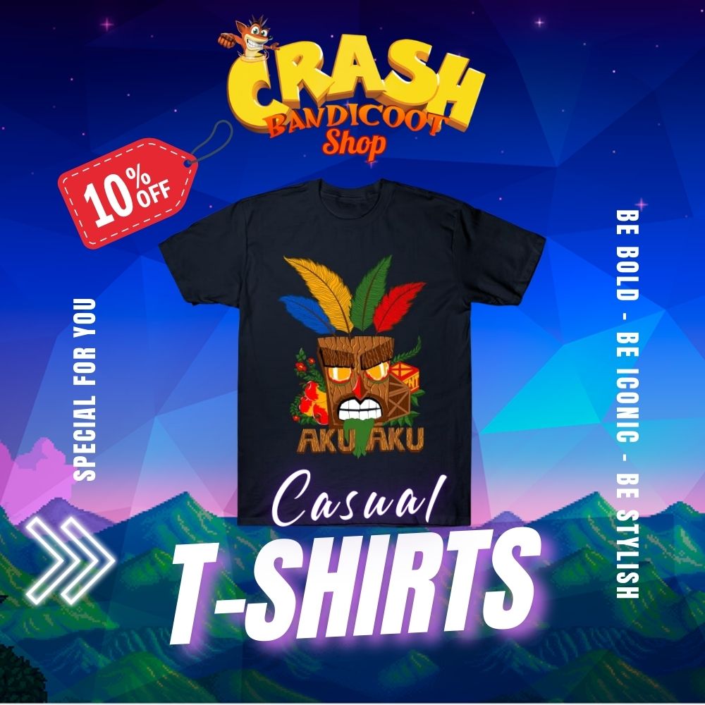 Crash Bandicoot T-shirts Collection