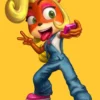 Crash Bandicoot Video Game Poster Coco Dr Neo Horizontal Prints Wall Art Canvas Painting Gaming Cartoon 1 - Crash Bandicoot Shop