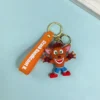 New Crash Bandicoot Keychain for Car Keys Cute Animal Doll Keyring Key Chain Holiday Gifts Keychains 1 - Crash Bandicoot Shop