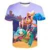 Ti rtleri japon oyunlar kazas nda Bandicoot 3D bask T Shirt moda ocuklar rahat erkek k 12 - Crash Bandicoot Shop