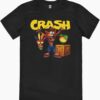 black victory crash mens tshirt - Crash Bandicoot Shop