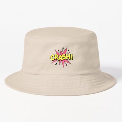 Cool Crash Bandicoot Sticker Bucket Hat