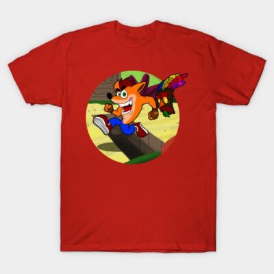 Crash Bandicoot Cartoon T-Shirt